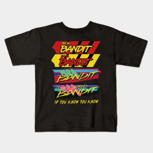 TYCO Bandit 9.6v Turbo RC Vintage 90s Kids T-Shirt